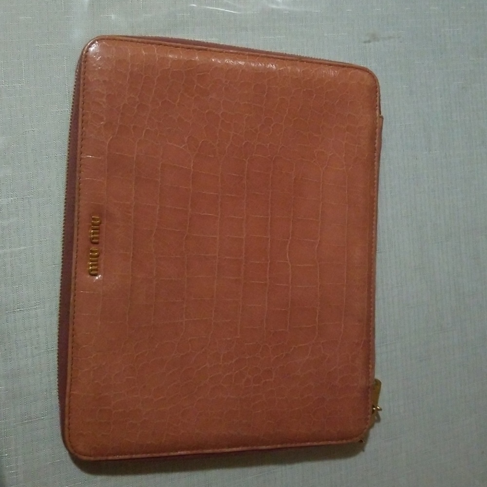 Authentic MIU MIU Ipad case